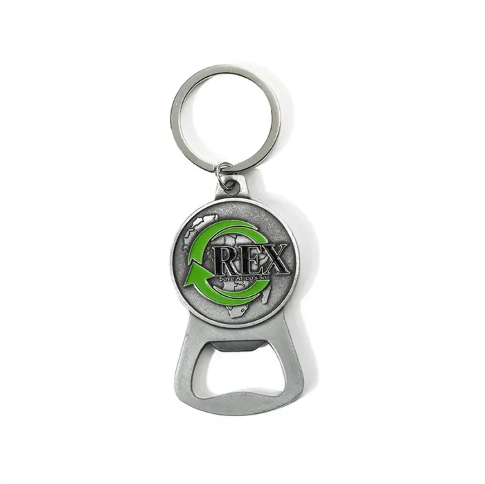 personalized metal key chain