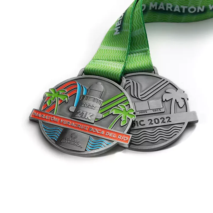 boston marathon medal display