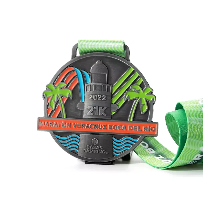 Boston Marathon 2022 Medal Custom