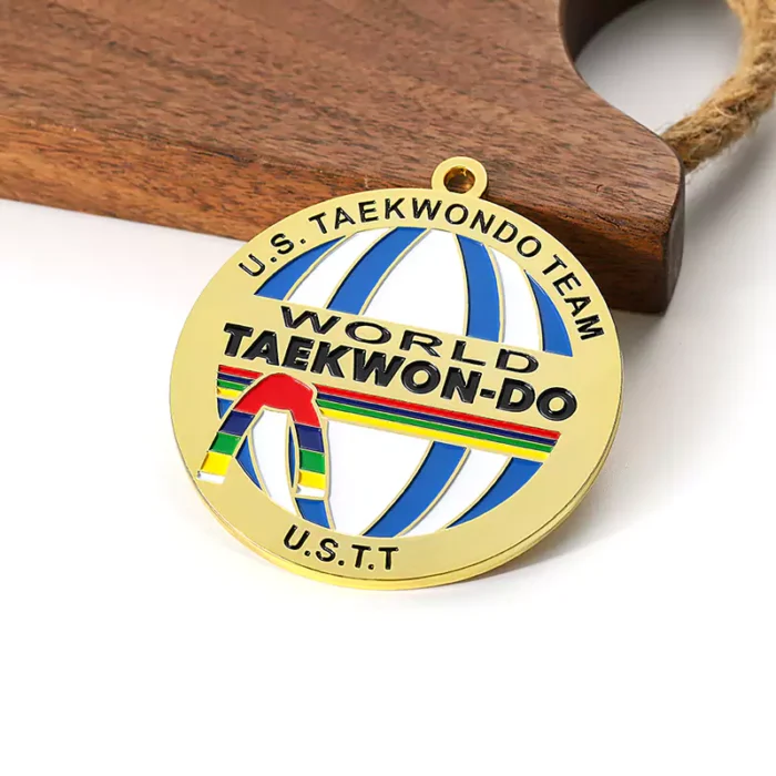 taekwondo medal design