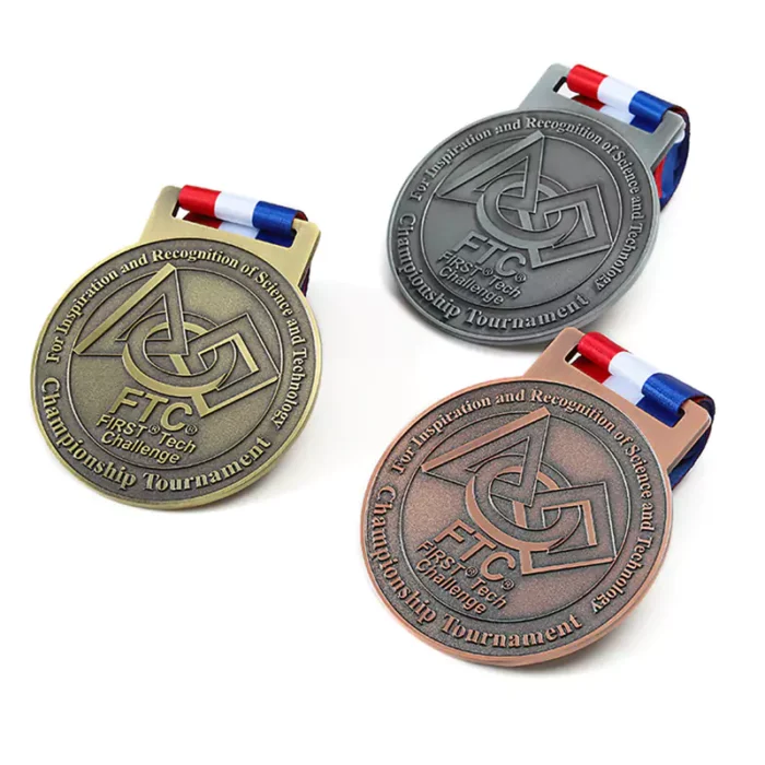 Gold Silver And Copper Medal