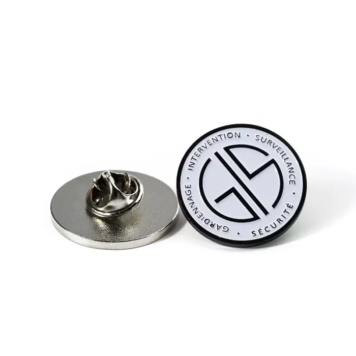 Soft Enamel Dual Color Badge Lapel Pins