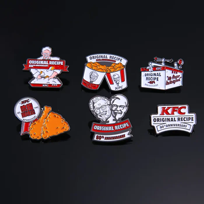 kfc pin badges