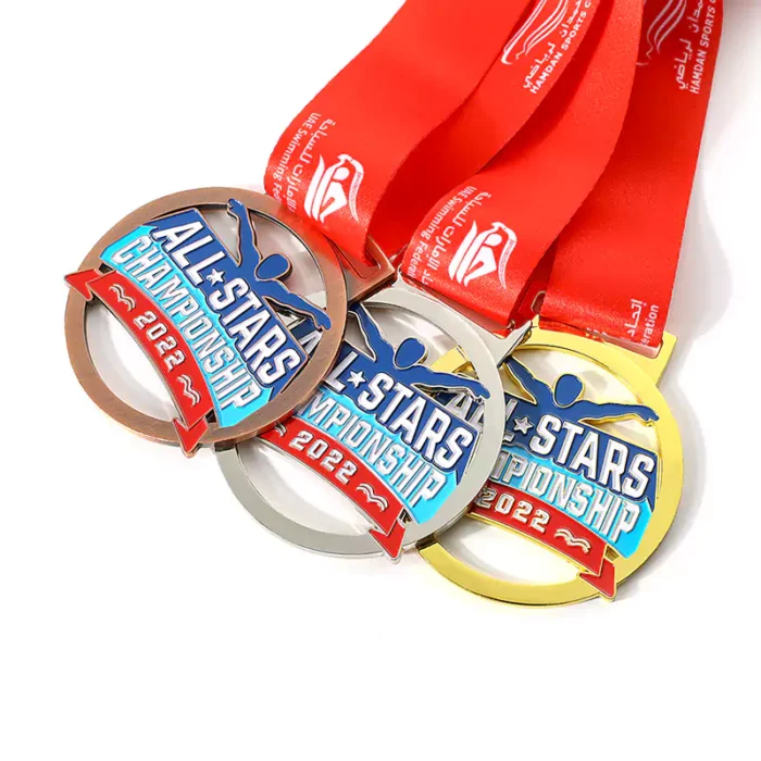 cheap swimming medals
